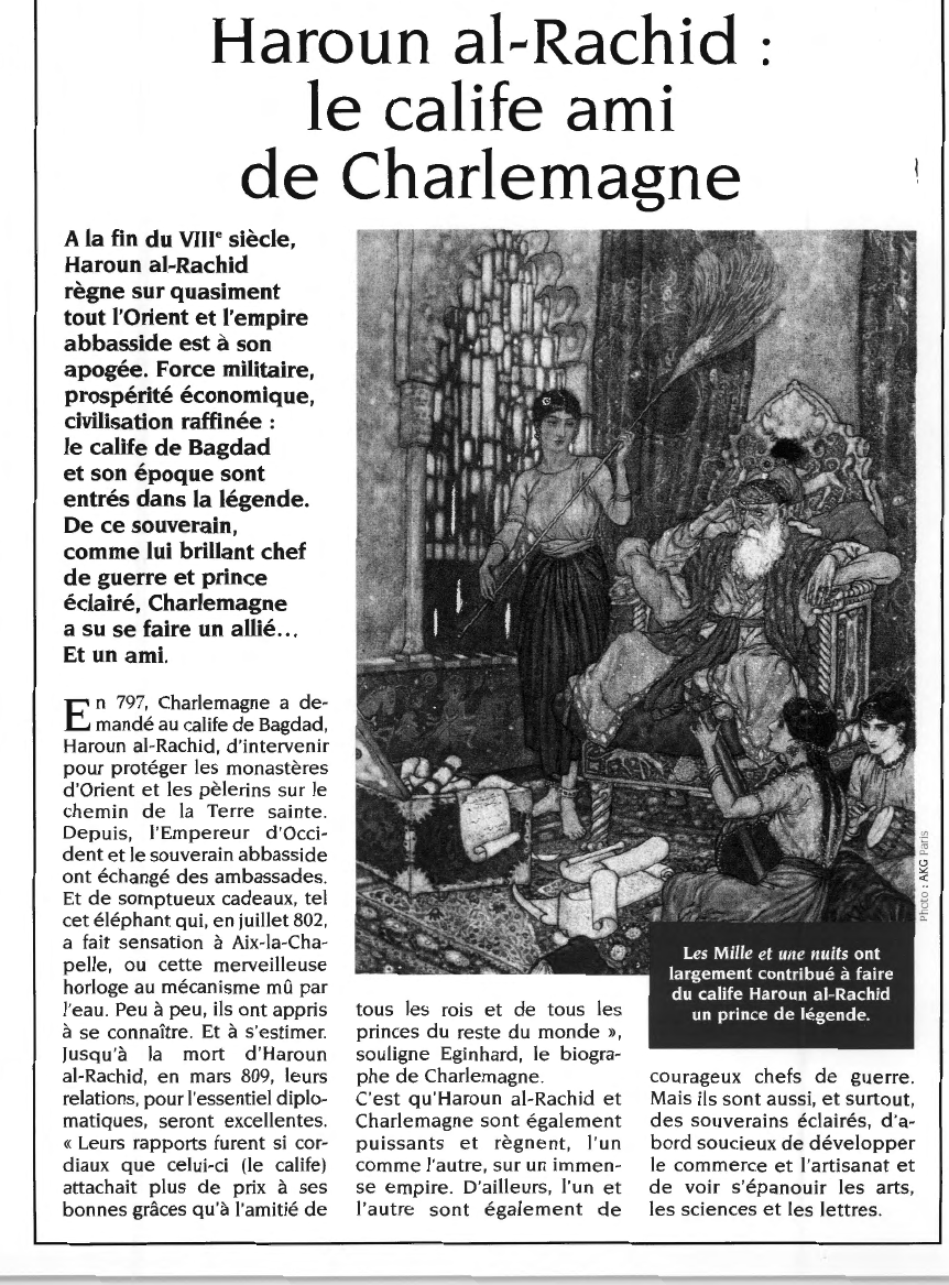 Prévisualisation du document Haroun al-Rachid le calife ami de Charlemagne