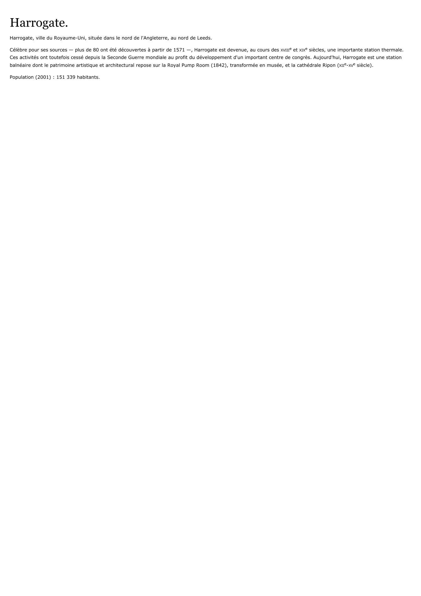Prévisualisation du document Harrogate.