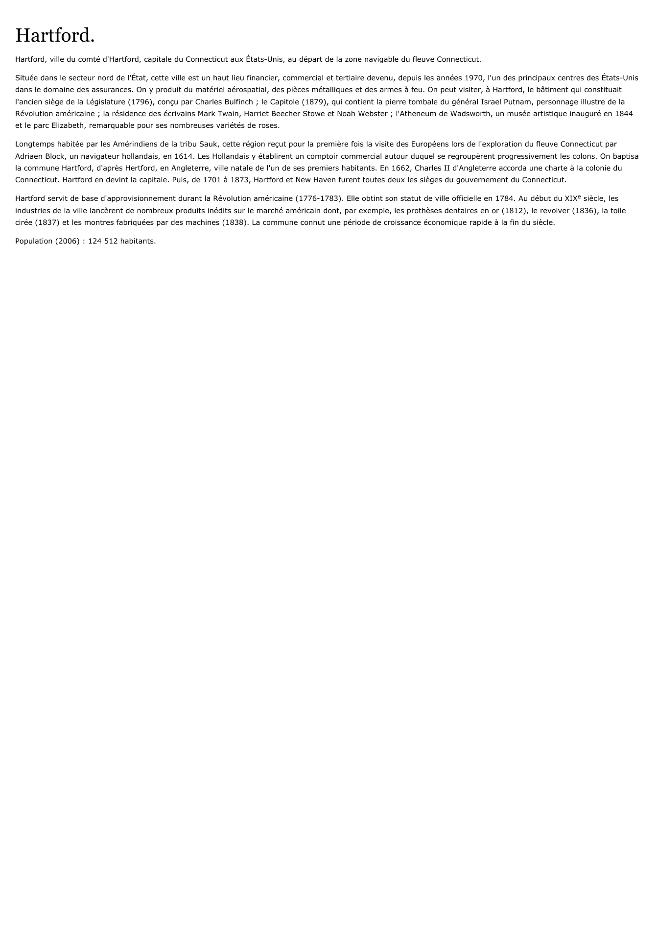 Prévisualisation du document Hartford.