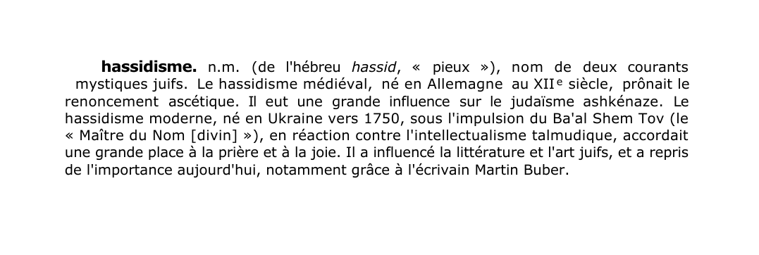 Prévisualisation du document hassidisme.