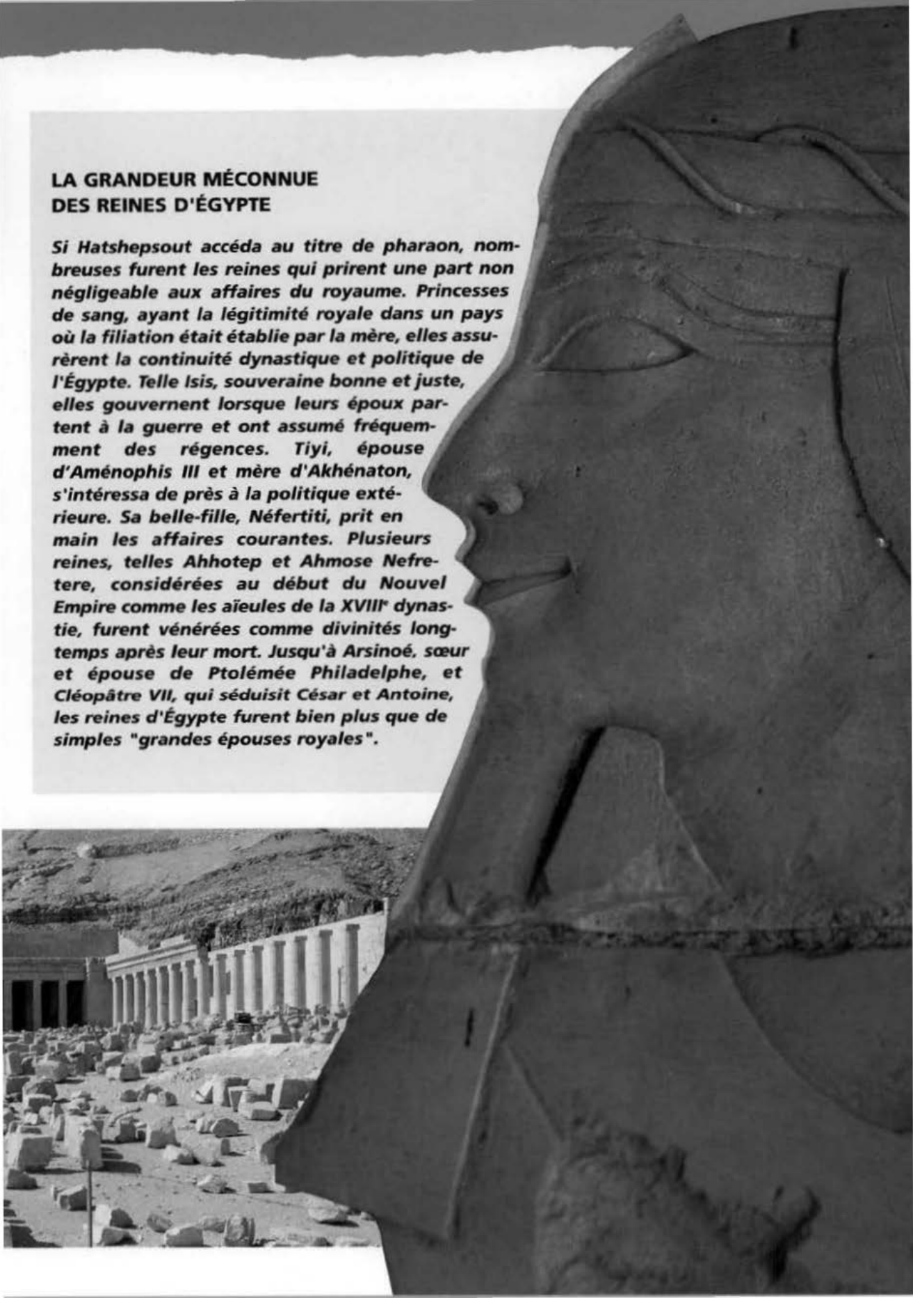 Prévisualisation du document Hatshepsout, la reine pharaon