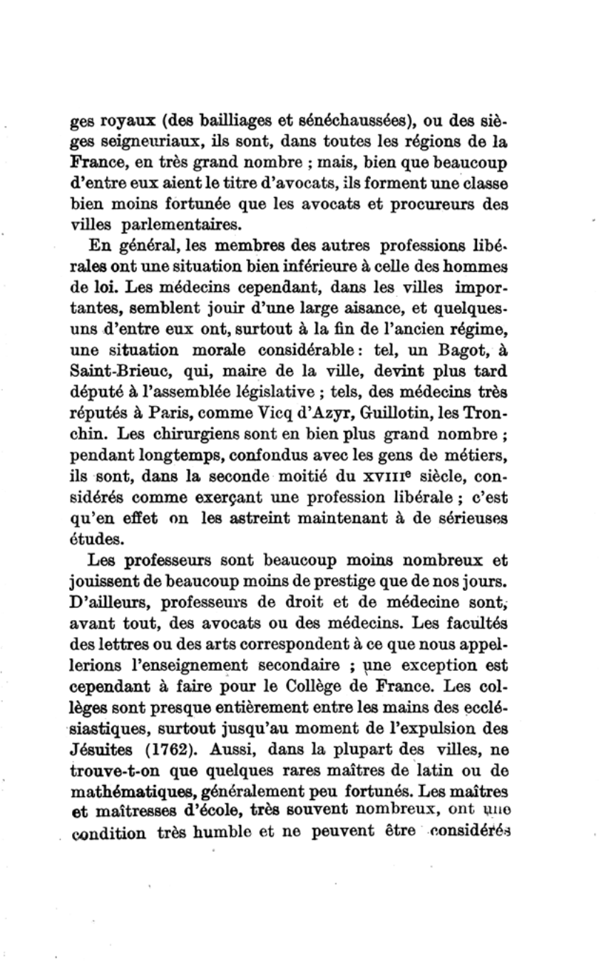 Prévisualisation du document HAUTE ET MOYENNE BOURGEOISIE AU XVIIIe siècle