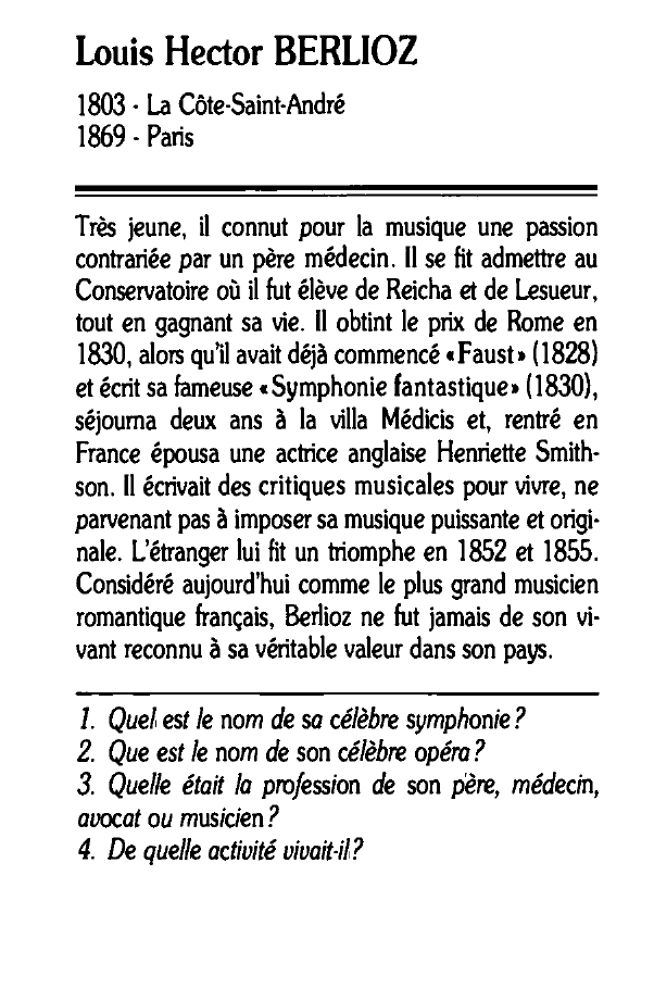 Prévisualisation du document Hector BERLIOZ