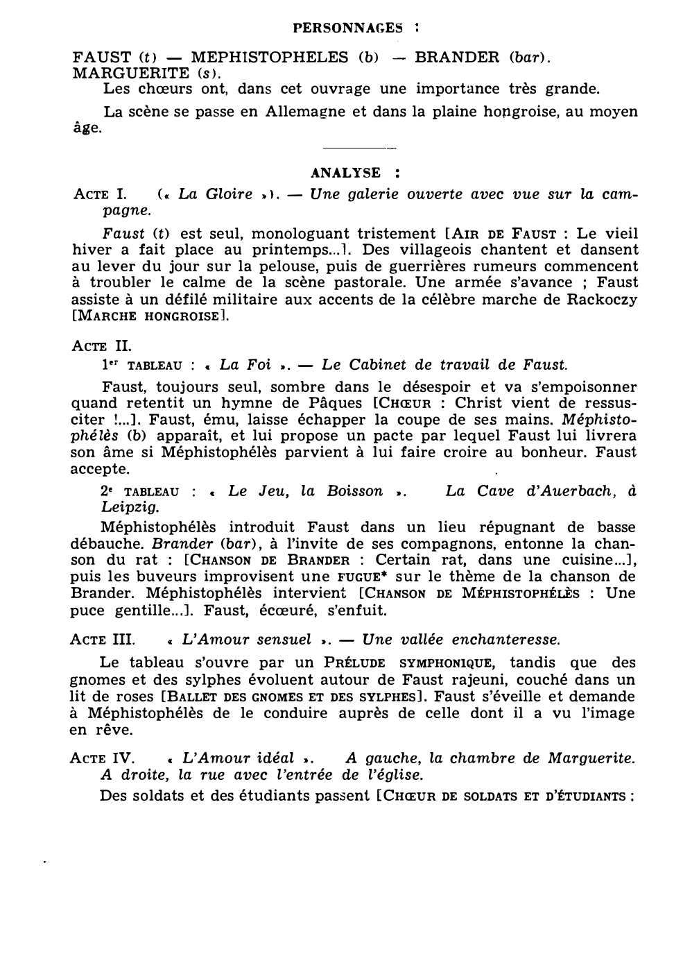Prévisualisation du document Hector BERLIOZ: LA DAMNATION DE FAUST (résumé et analyse de l’œuvre – Répertoire lyrique)