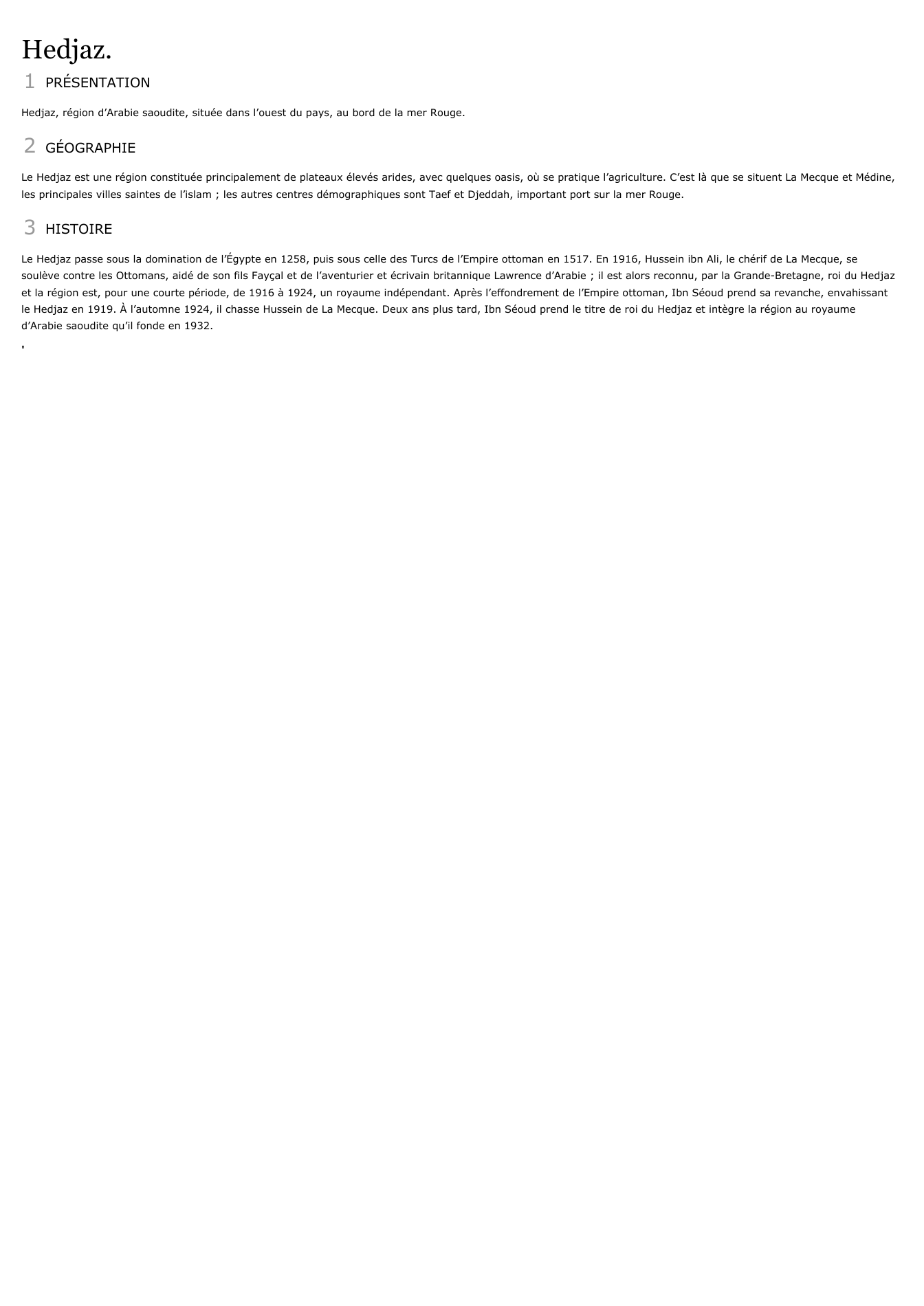 Prévisualisation du document Hedjaz.