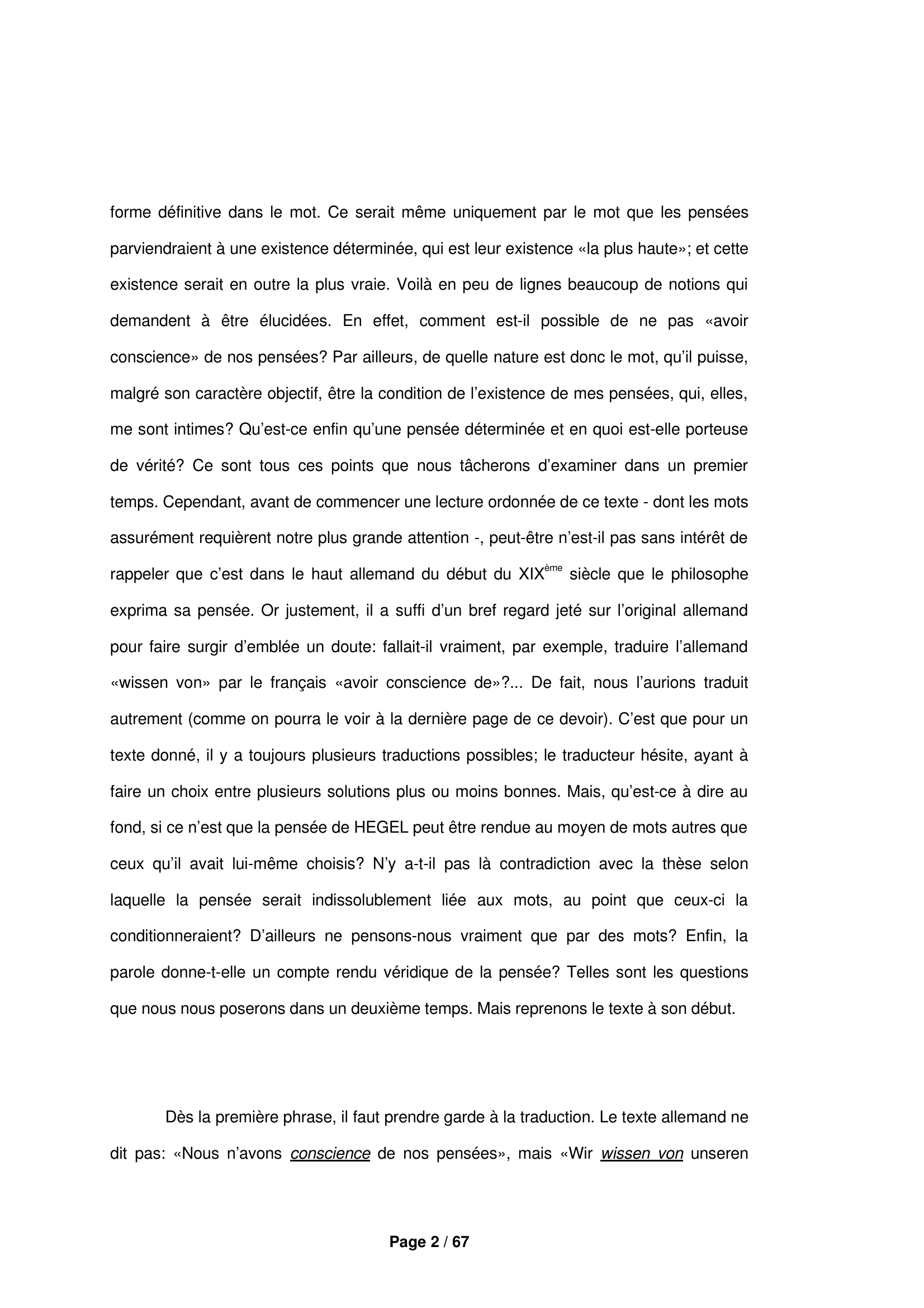 Prévisualisation du document Hegel_langues_pensées_devoirdephilo