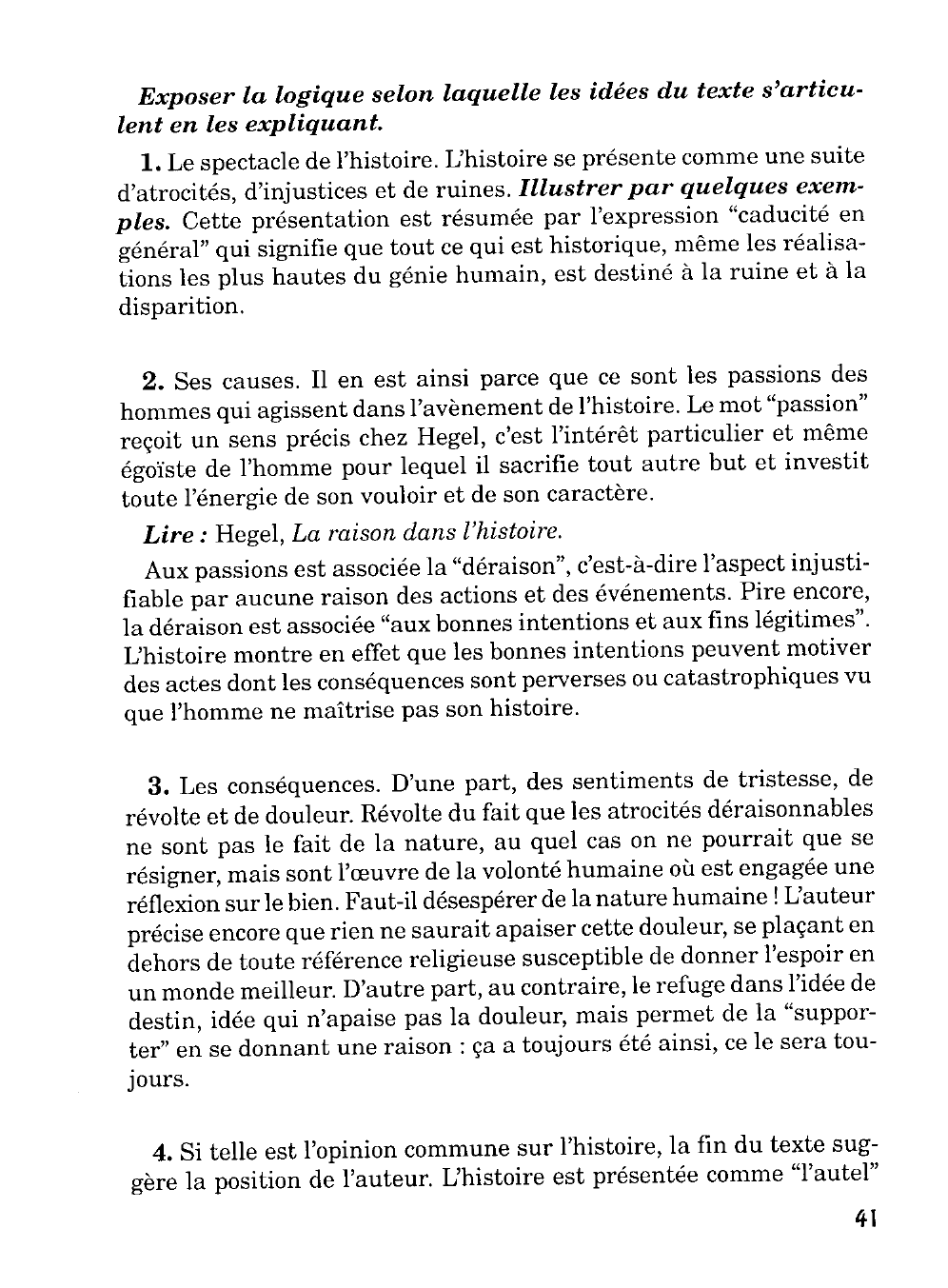 Prévisualisation du document Hegel: le spectacle des passions