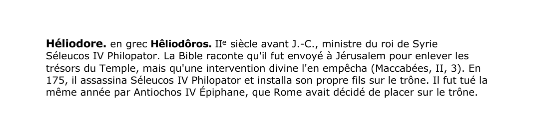 Prévisualisation du document Héliodore.