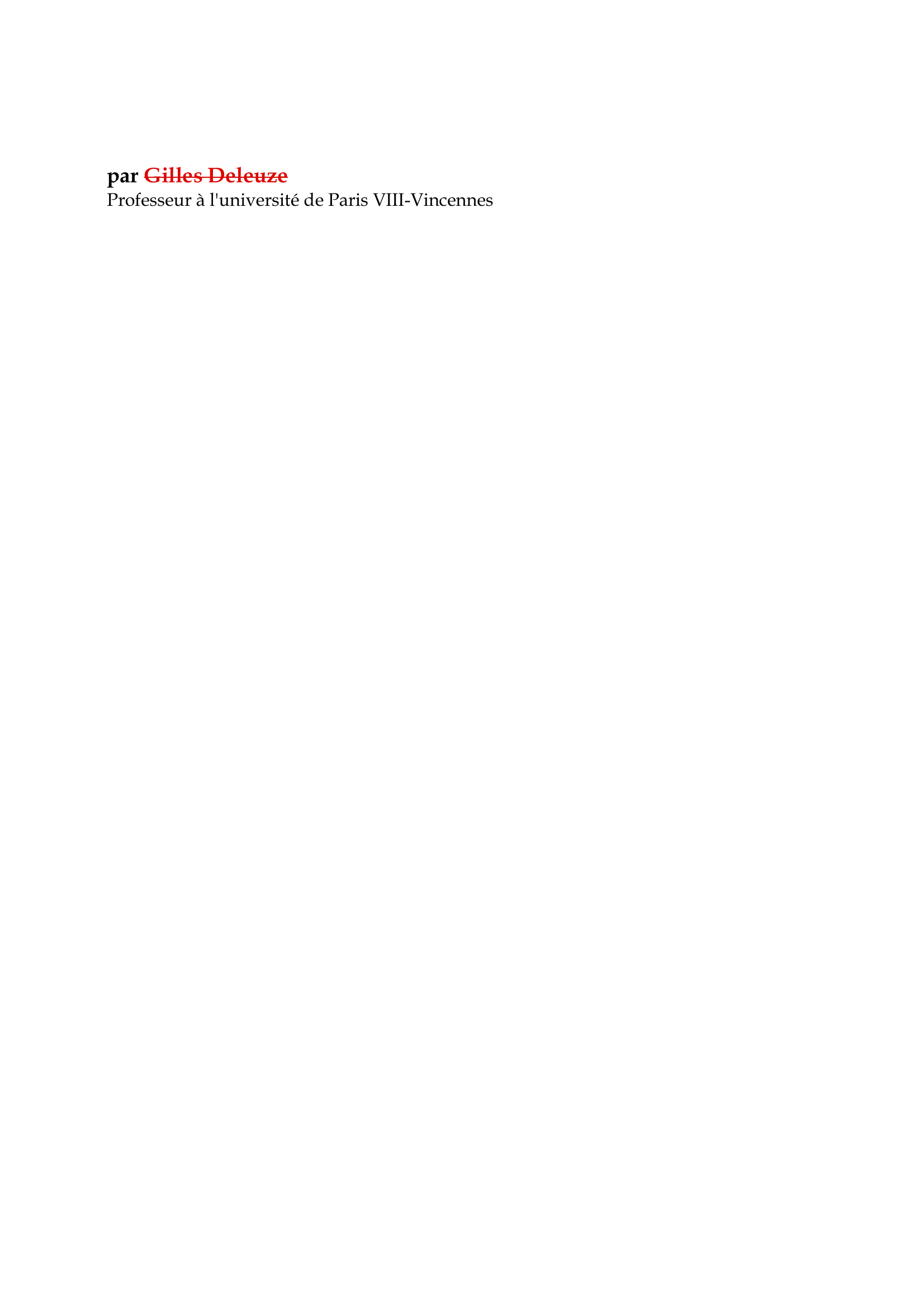 Prévisualisation du document Henri Bergson

par Gilles Deleuze
Professeur à l'université de Paris VIII-Vincennes

Un grand