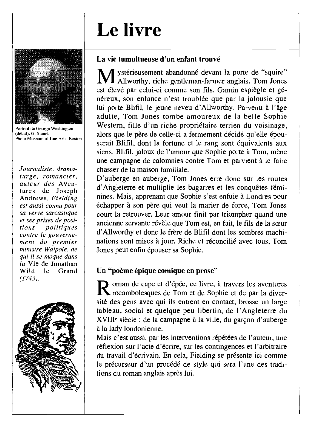 Prévisualisation du document Henry FIELDING : Tom Jones