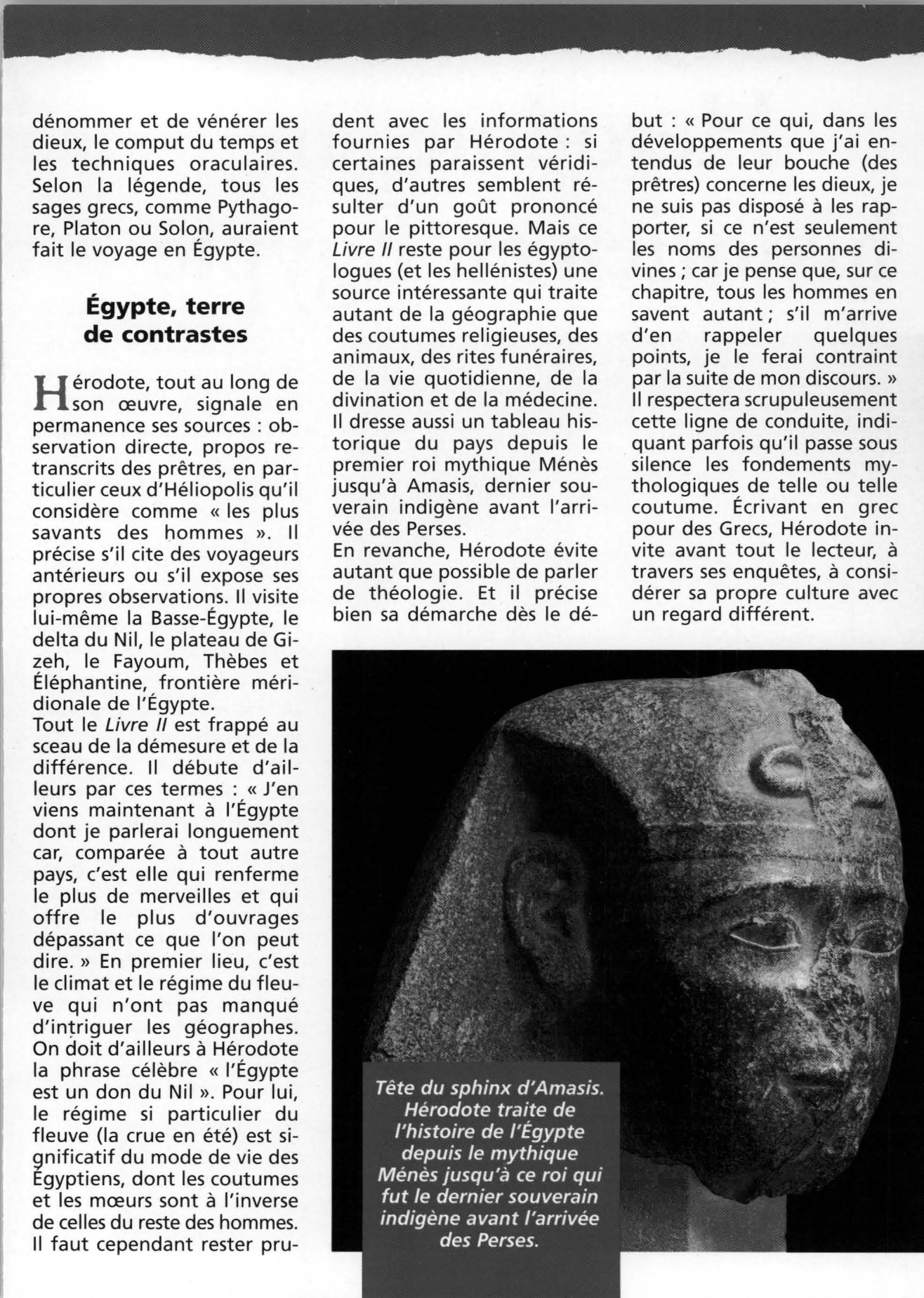 Prévisualisation du document Hérodote, un historien en Egypte