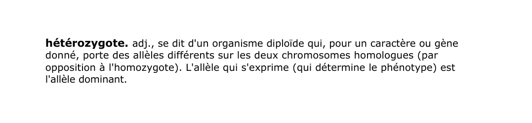 Prévisualisation du document hétérozygote.