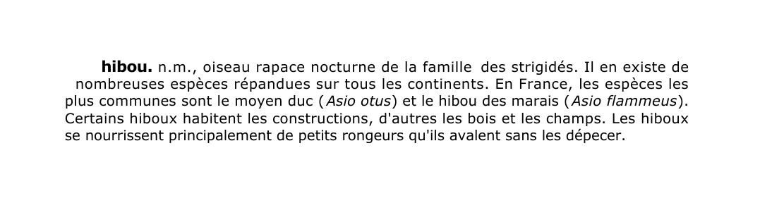 Prévisualisation du document hibou.