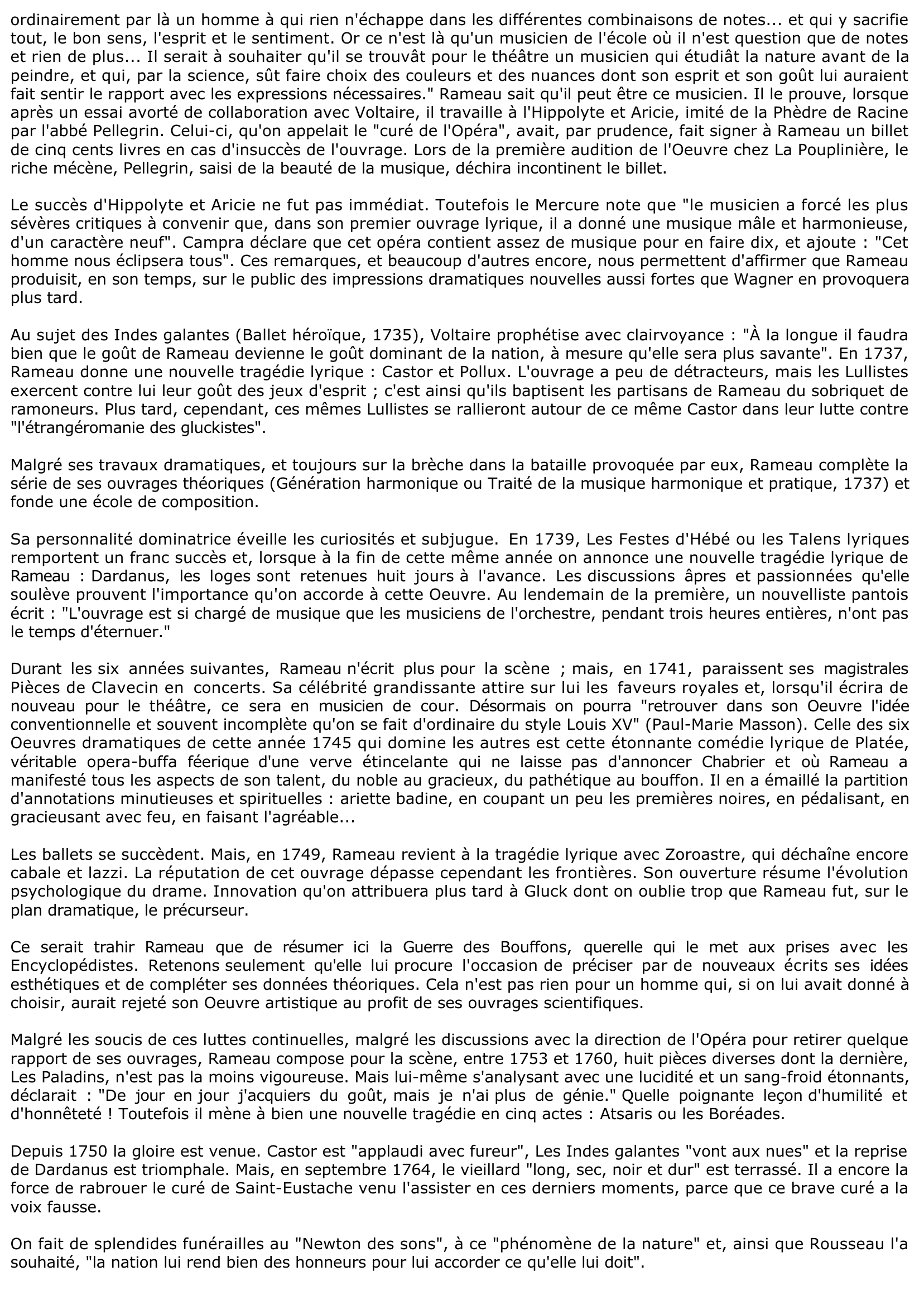 Prévisualisation du document HIPPOLYTE ET ARICIE de Jean-Philippe RAMEAU