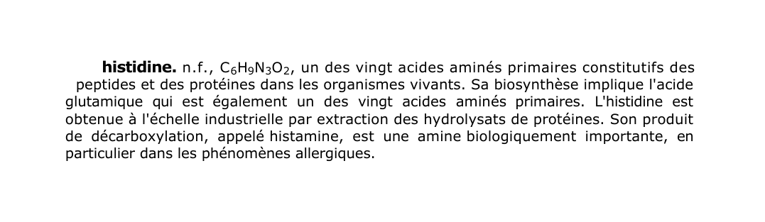Prévisualisation du document histidine.