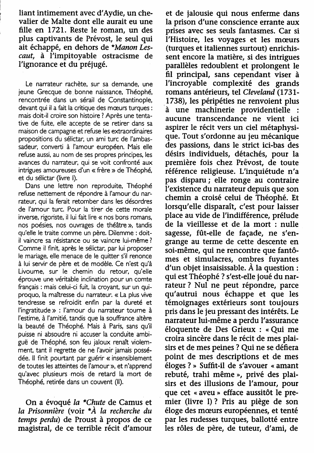 Prévisualisation du document Histoire d une Grecque moderne, roman de l'abbé Prévost