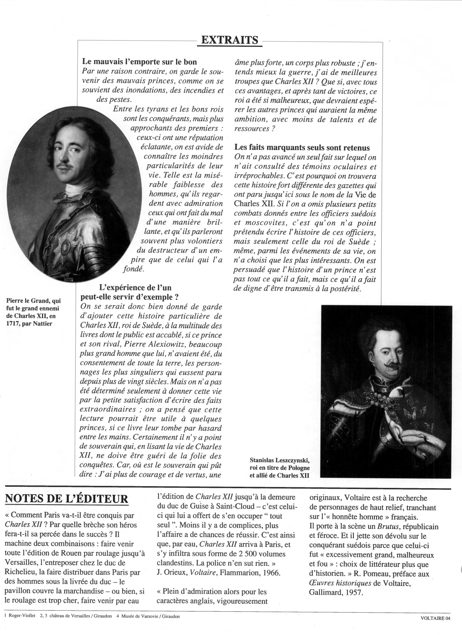 Prévisualisation du document Histoire de Charles XII