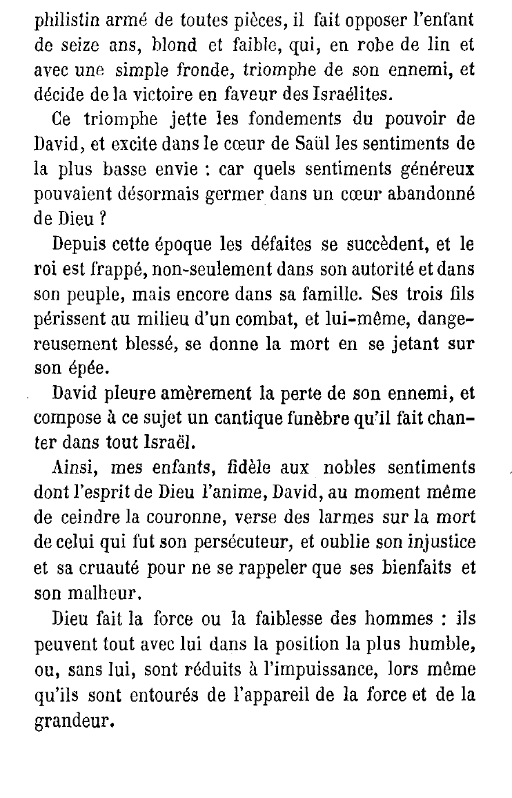 Prévisualisation du document Histoire de David jusqu'à son avénement