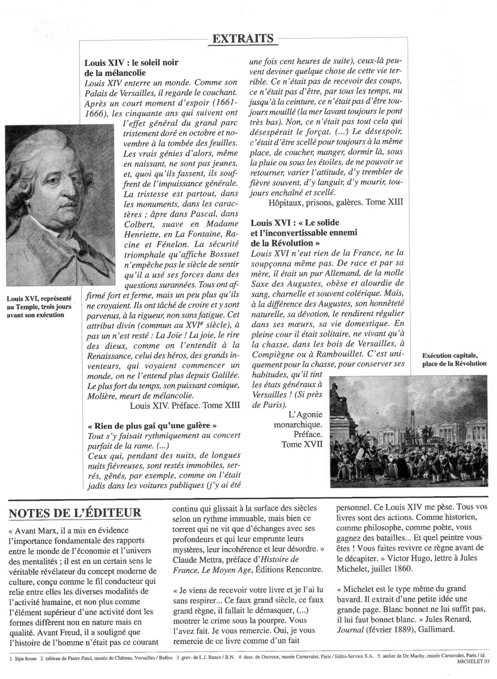 Prévisualisation du document Histoire de France de Michelet