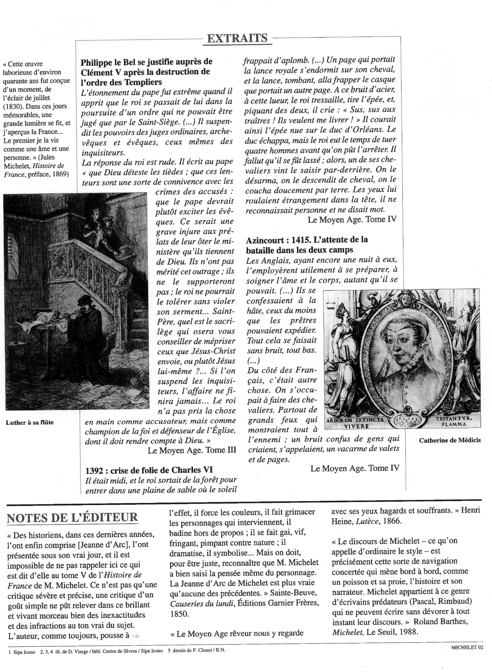Prévisualisation du document Histoire de France de MICHELET