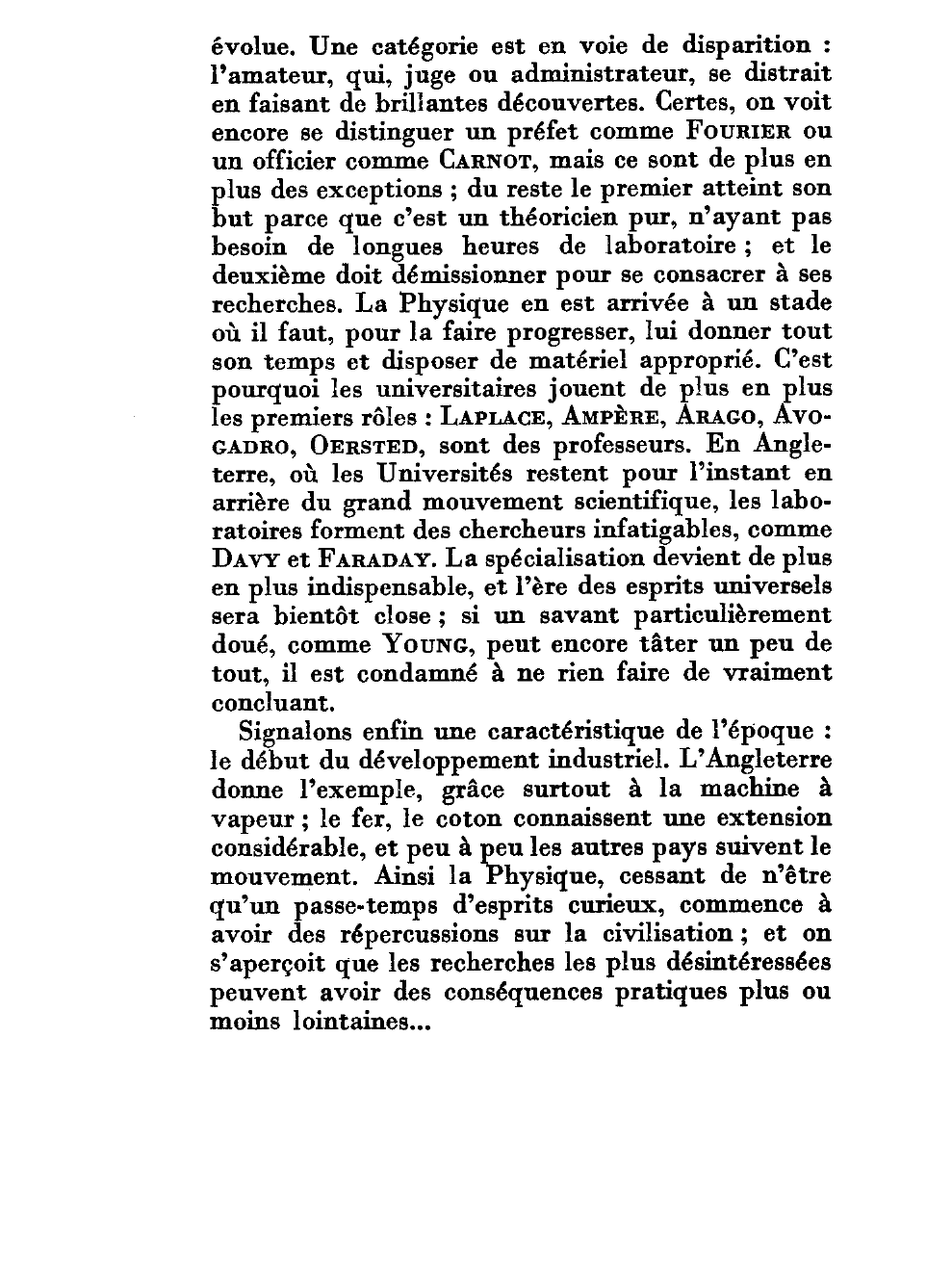 Prévisualisation du document Histoire de la physique au XIXe siecle