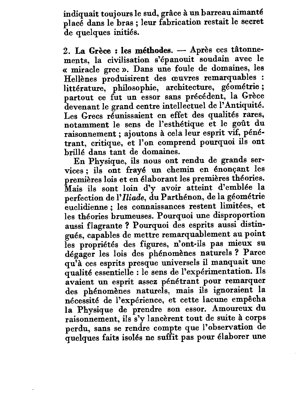 Prévisualisation du document Histoire de la physique: Des Grecs à la Renaissance