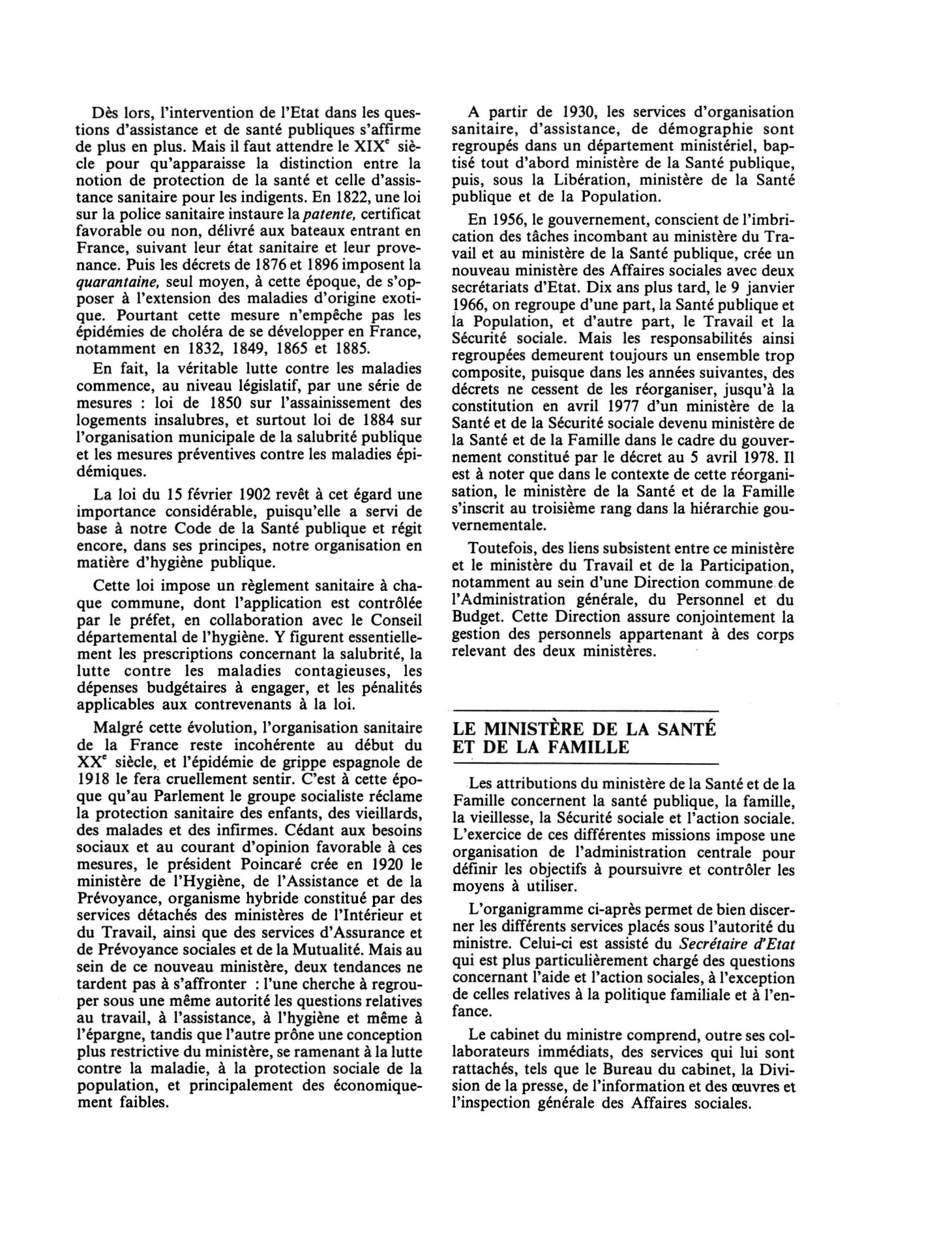 Prévisualisation du document HISTOIRE DE LA SANTÉ PUBLIQUE