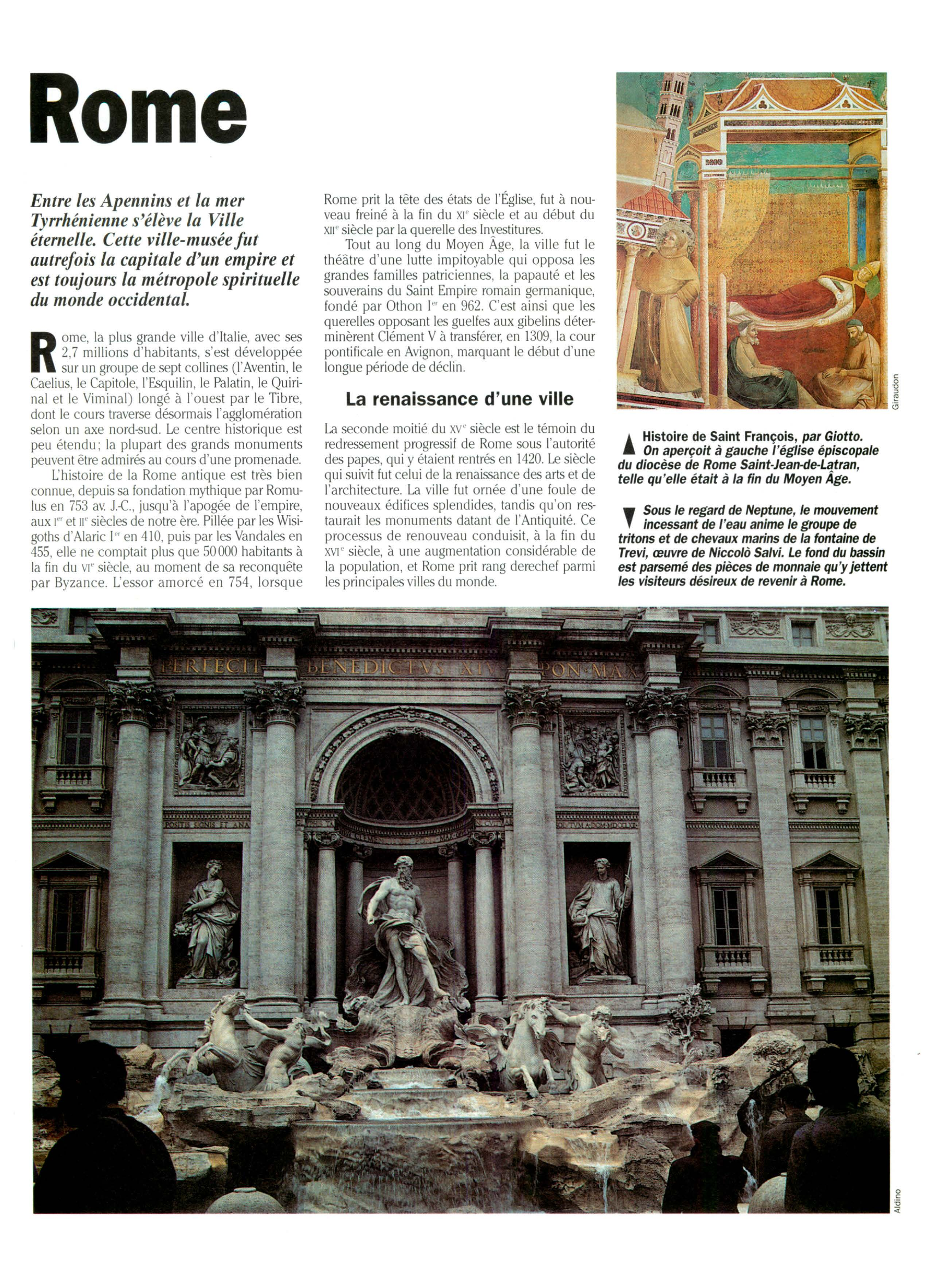 Prévisualisation du document Histoire de la ville de ROME