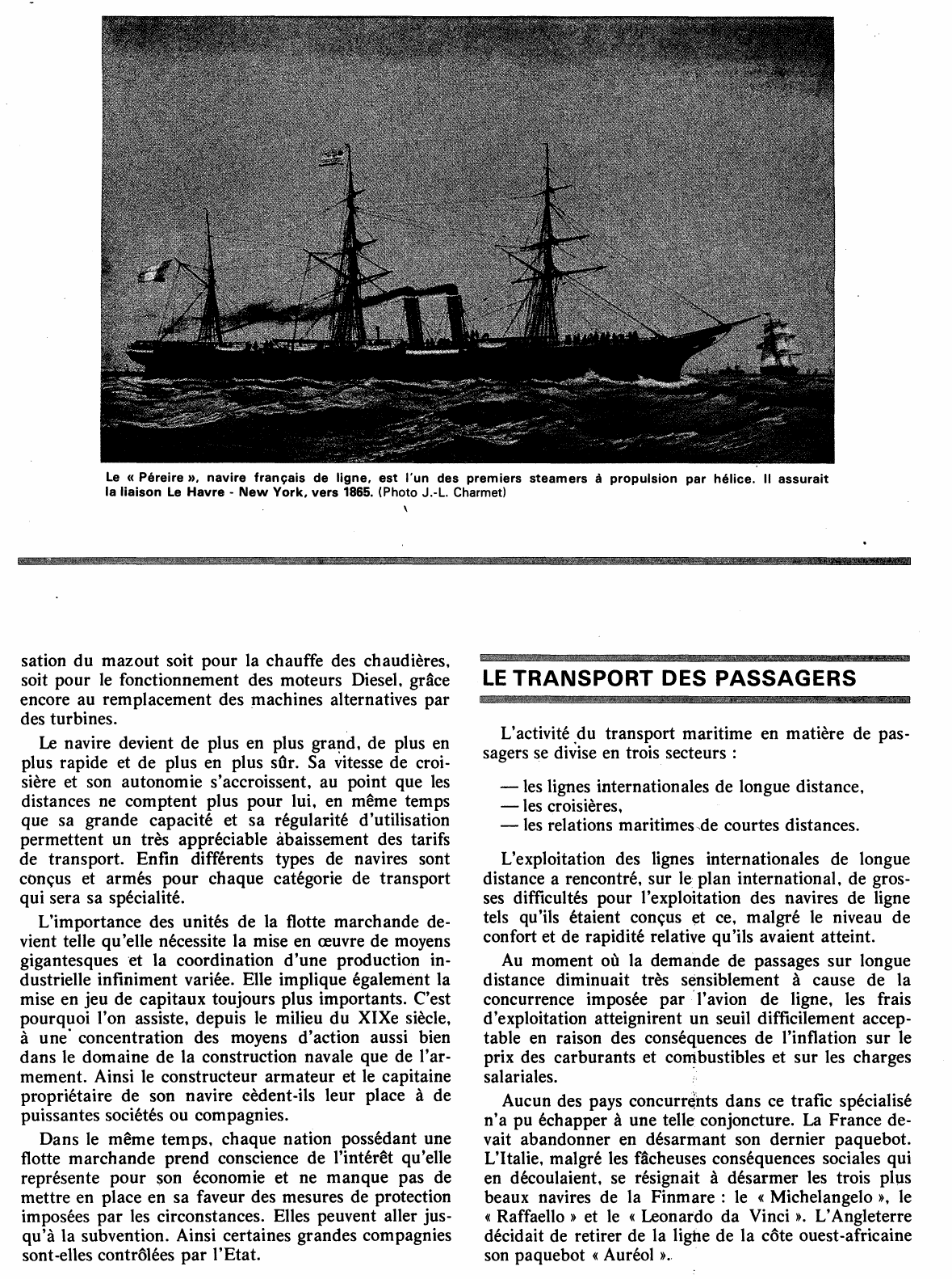 Prévisualisation du document HISTOIRE DES TRANSPORTS MARITIMES