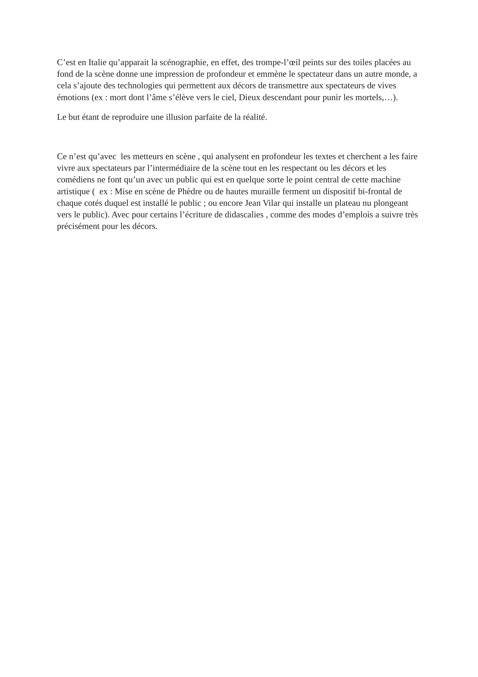 Prévisualisation du document histoire du théatre