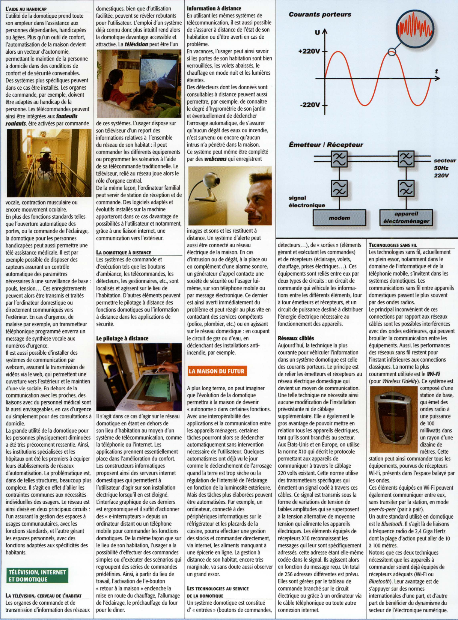 Prévisualisation du document Histoire et perspectives : LA DOMOTIQUE (Travaux Pratiques Encadrés - Espaces pédagogiques interactifs)