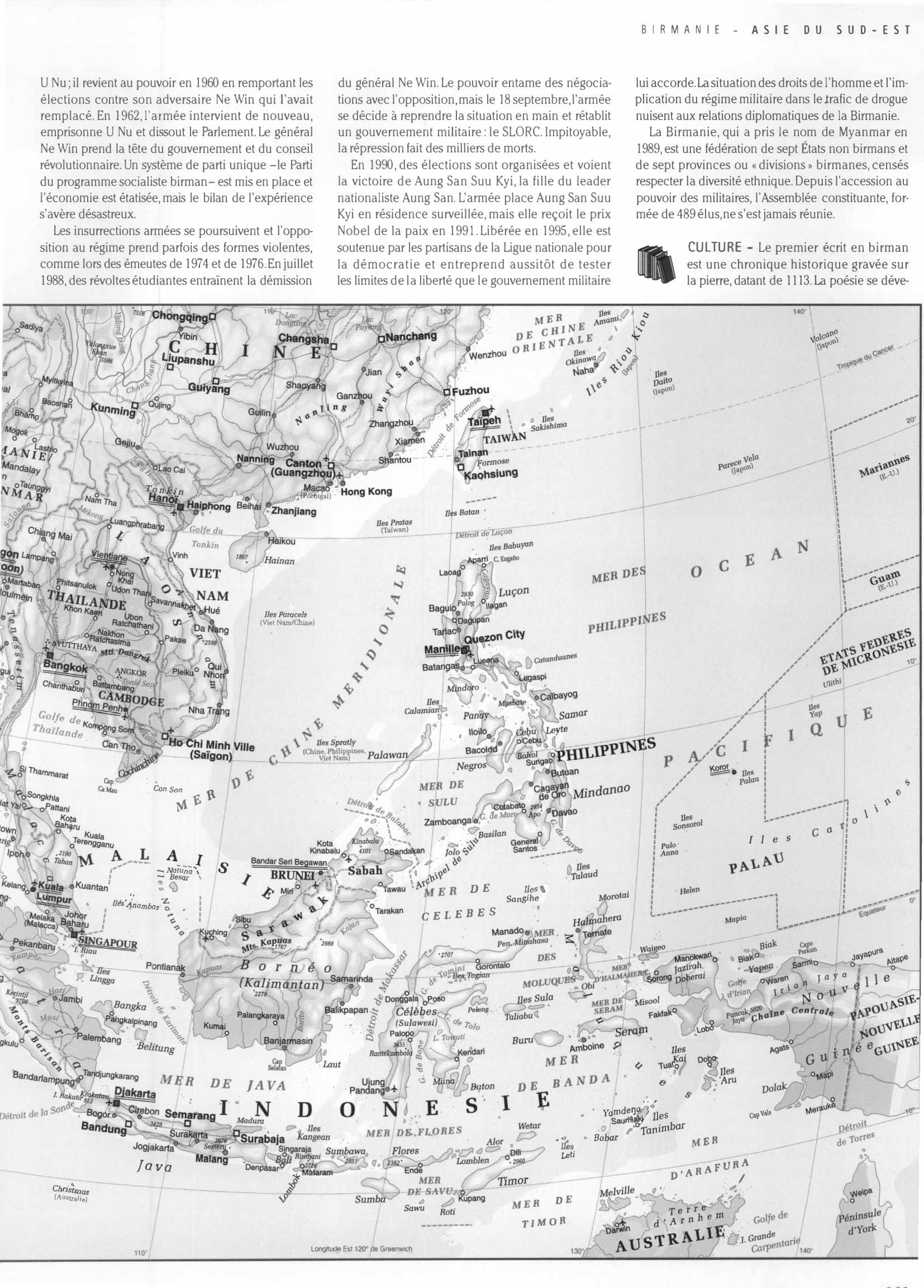 Prévisualisation du document Histoire, géographie et économie: La Birmanie