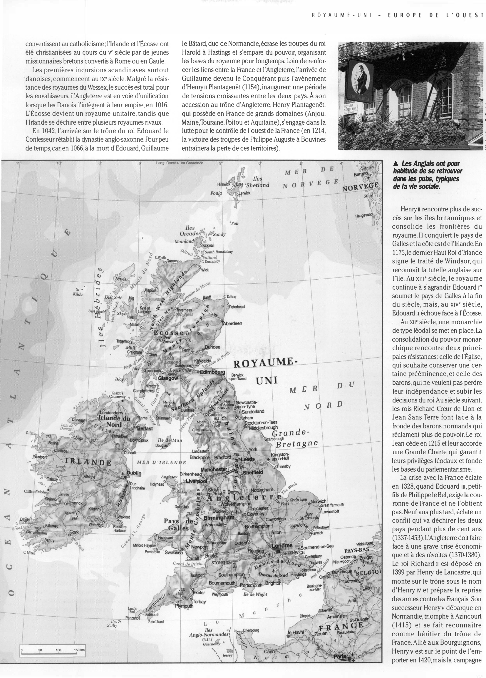 Prévisualisation du document Histoire, géographie et économie:  la Grande-Bretagne,