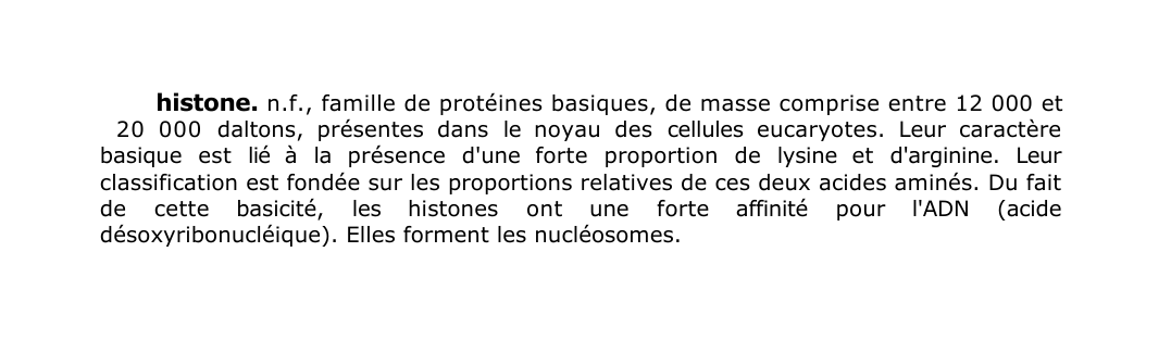 Prévisualisation du document histone.