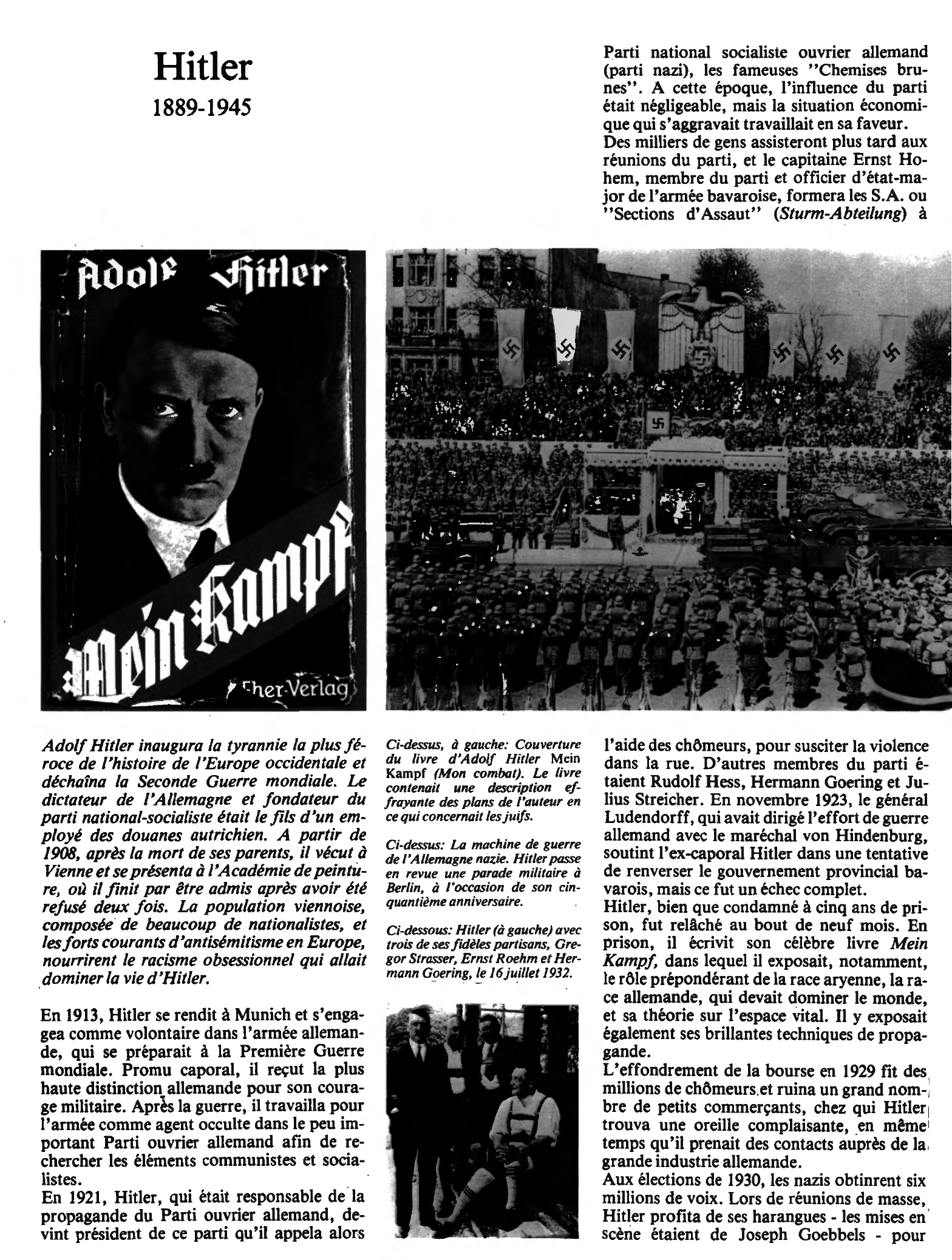 Prévisualisation du document Hitler