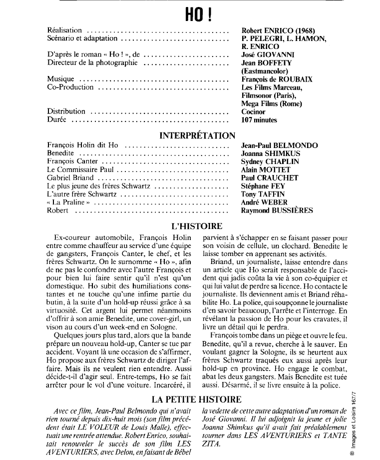 Prévisualisation du document HO!