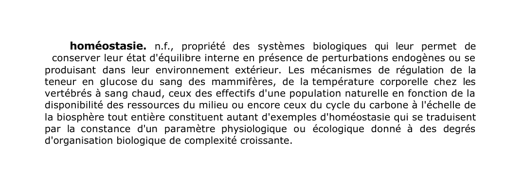 Prévisualisation du document homéostasie.