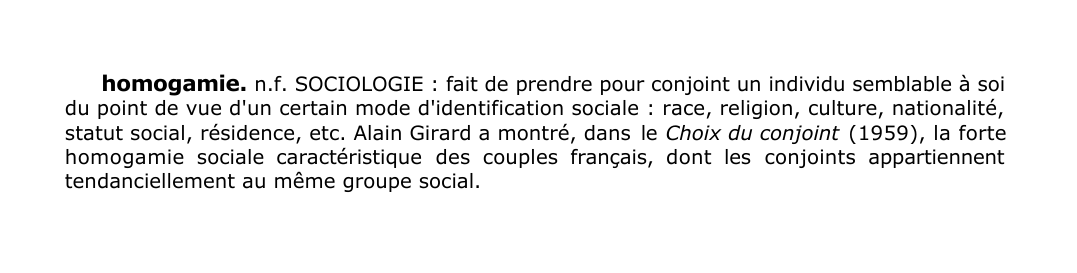 Prévisualisation du document homogamie.