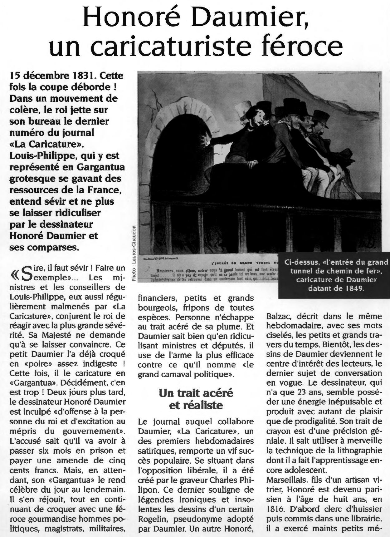 Prévisualisation du document Honoré Daumier