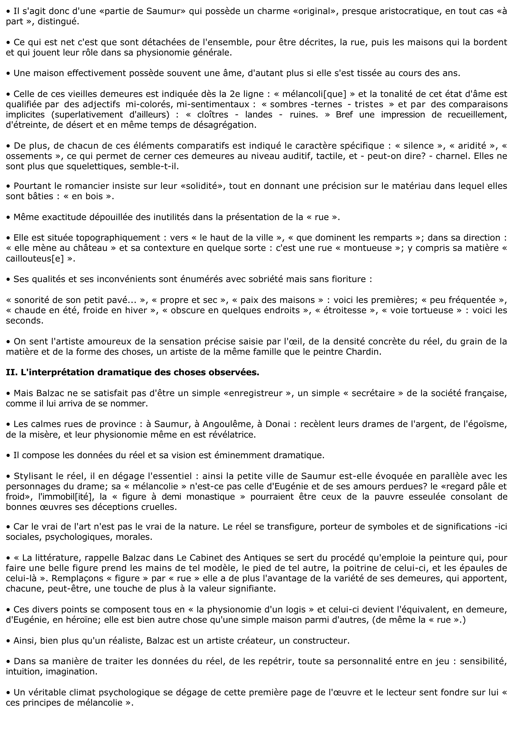 Prévisualisation du document Honoré de BALZAC, Eugénie Grandet (commentaire)