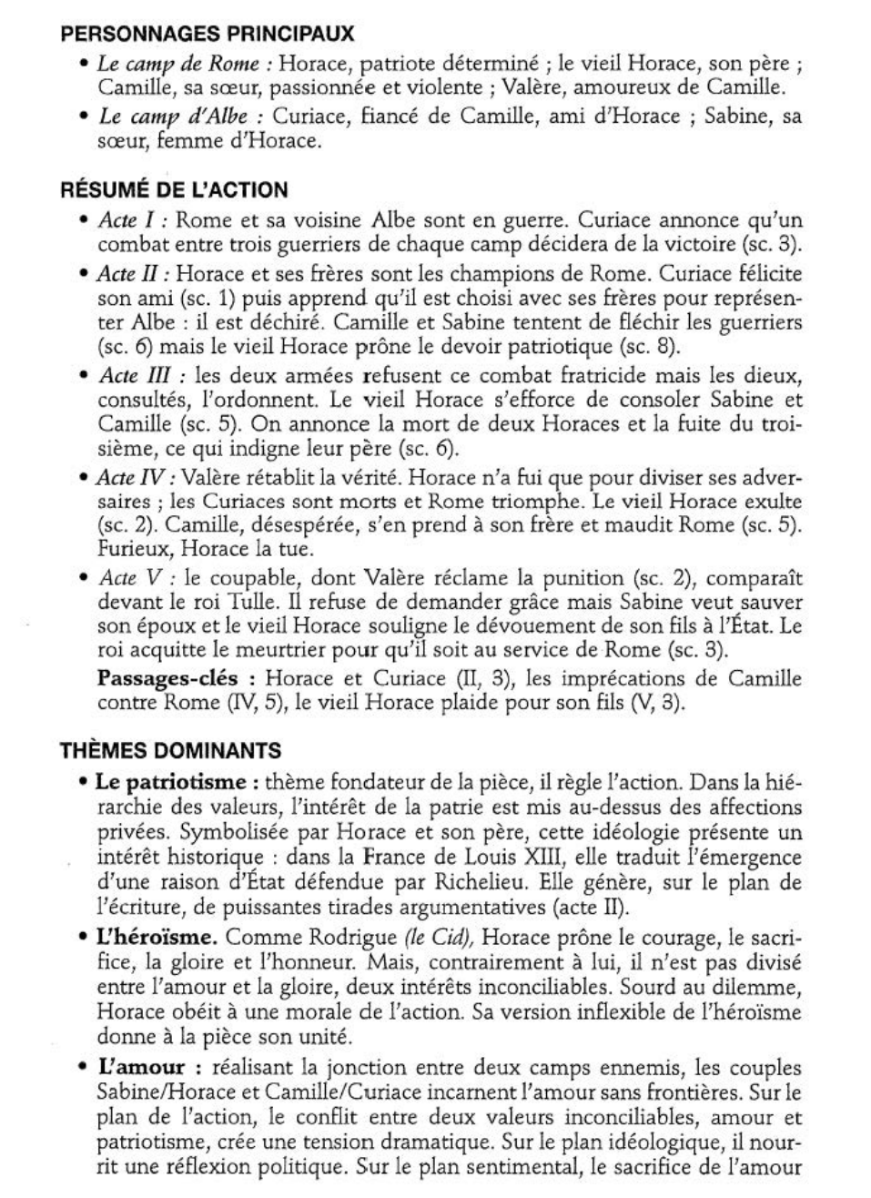 Prévisualisation du document Horace 1640  Pierre Corneille (résumé de l'oeuvre & analyse détaillée)