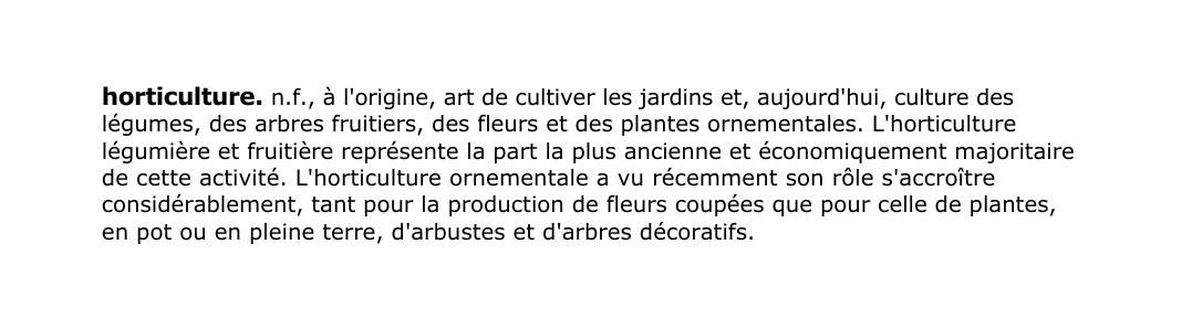 Prévisualisation du document horticulture.