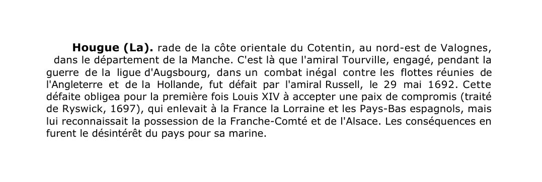 Prévisualisation du document Hougue (La).