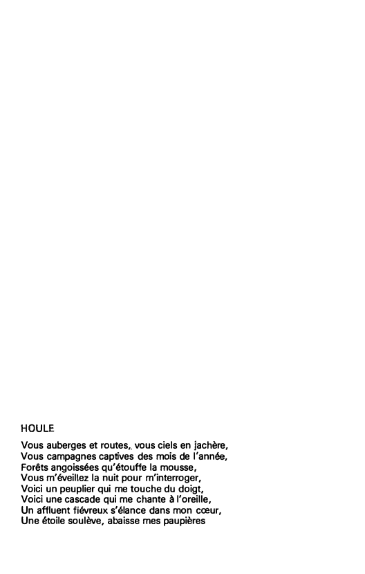 Prévisualisation du document HOULE - Jules Supervielle, Gravitations, « Matins du monde».