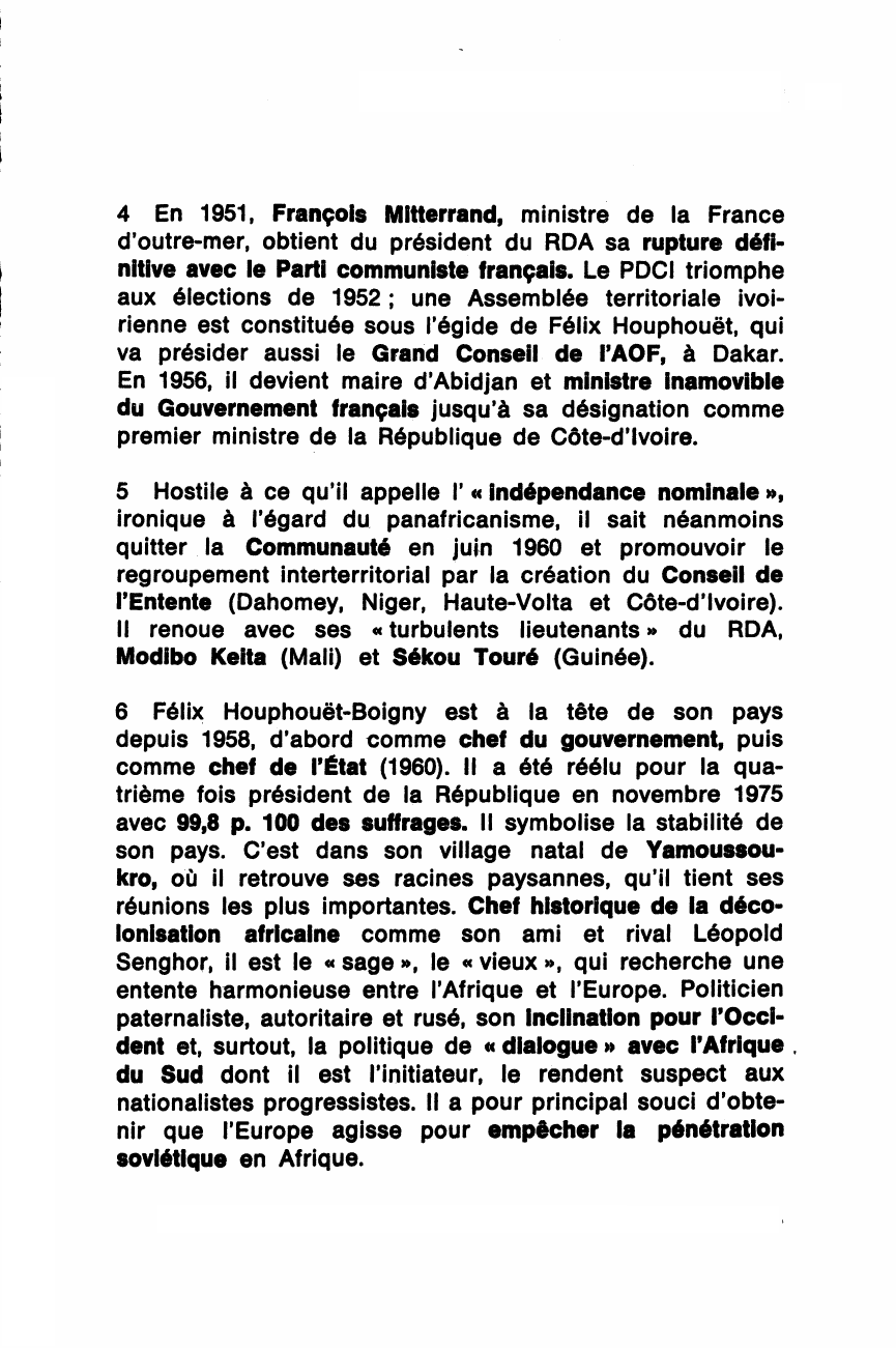 Prévisualisation du document Houphouët-Boigny (Félix)
