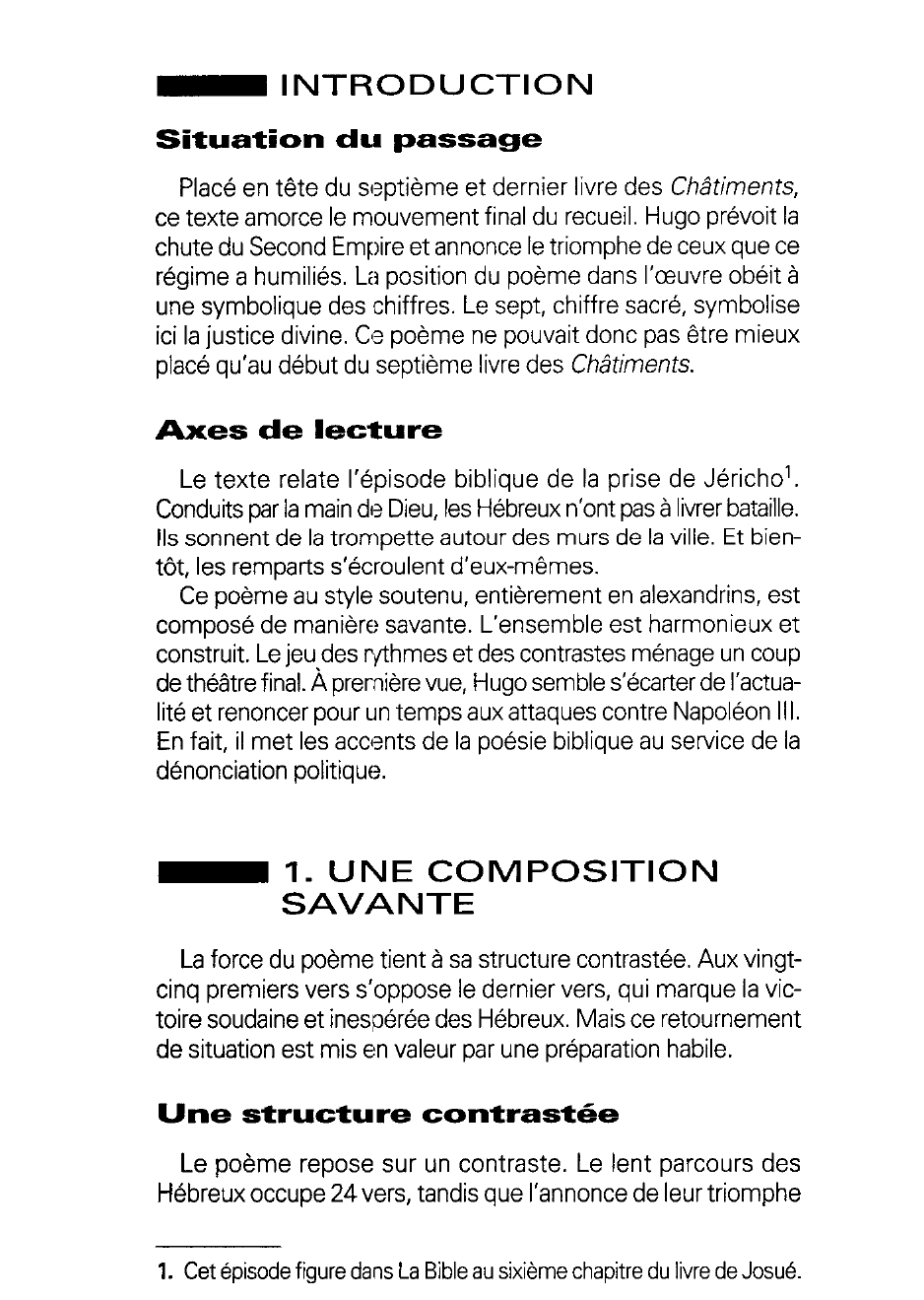 Prévisualisation du document HUGO: Lecture méthodique  Sonnez, sonnez toujours, clairons de la pensée. Les Châtiments, Livre VII, 1 (texte intégral).