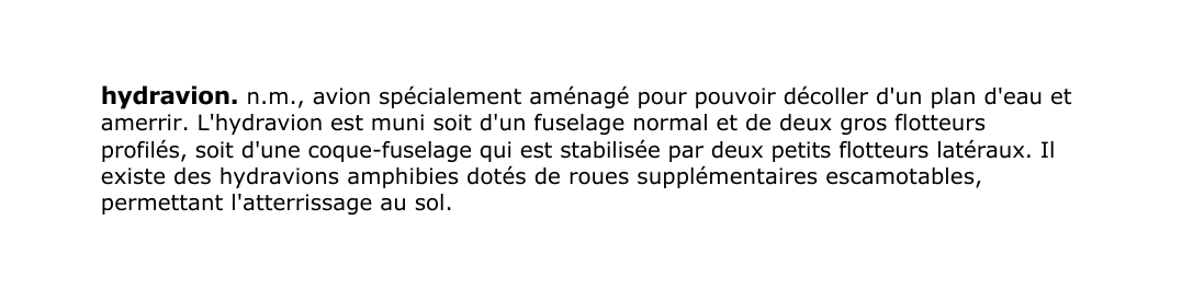 Prévisualisation du document hydravion.