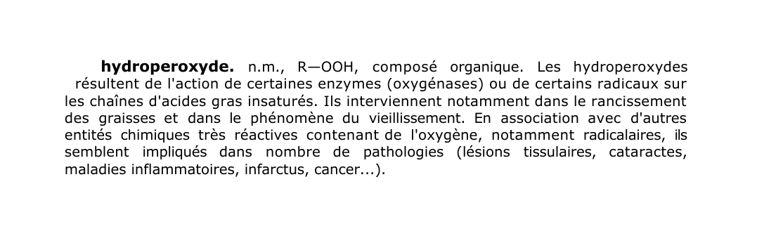 Prévisualisation du document hydroperoxyde.
