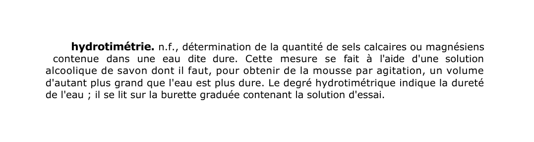 Prévisualisation du document hydrotimétrie.