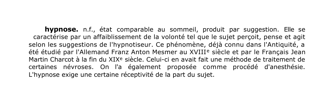 Prévisualisation du document hypnose.